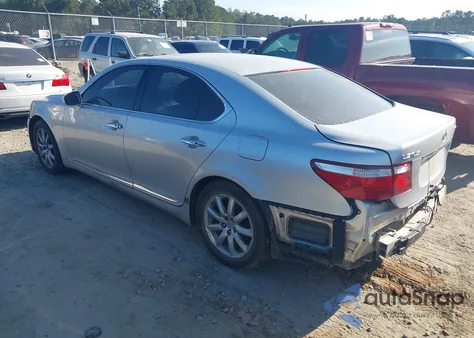 2007 Lexus Ls 460 z USA, uszkodzony, nr VIN JTHBL46F975051494